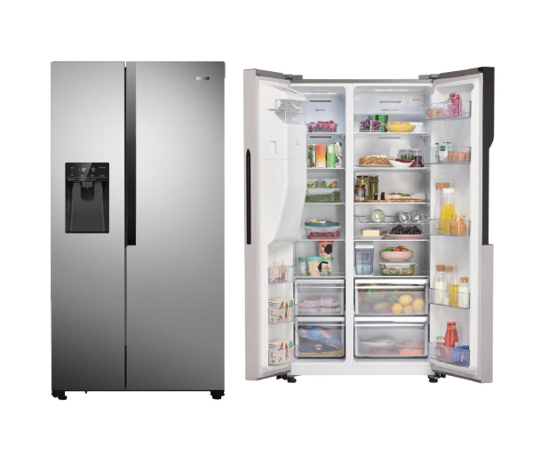 GORENJE NRS9EVX No Frost 179,3cm Srebrna Podajnik Wody Kostkarka - 1256517 - zdjęcie